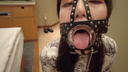 First opening mask Forced deep throat that can never close your mouth Miya 26 years old
